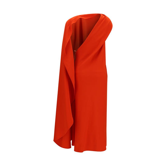 Multicolor Silk Casual Dress