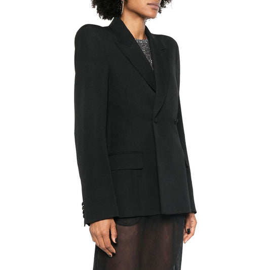 Black Wool Blazer