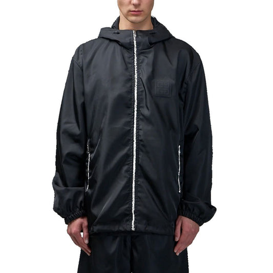 Black Nylon Shell Jacket