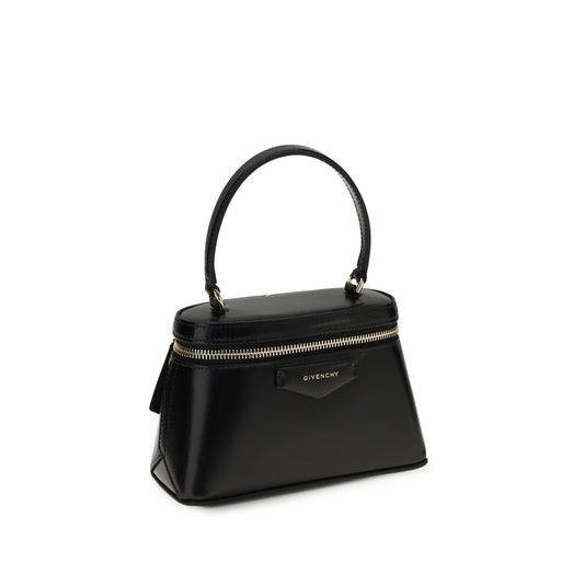 Black Calf Leather Bos Taurus Handbag
