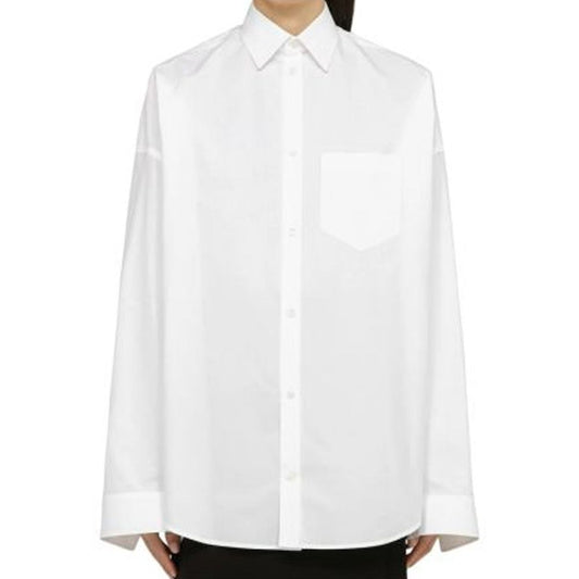 White Cotton Dress Shirt
