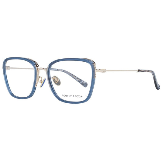 Blue Metal & Plastic Glasses (Frames)