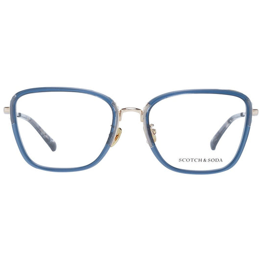 Blue Metal & Plastic Glasses (Frames)