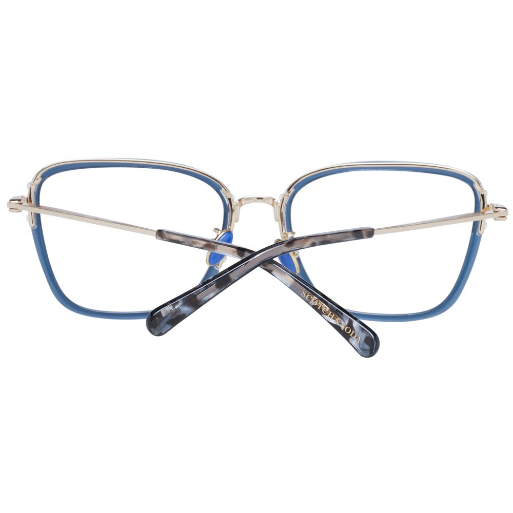 Blue Metal & Plastic Glasses (Frames)