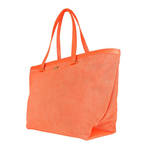 Orange Calfskin Handbag