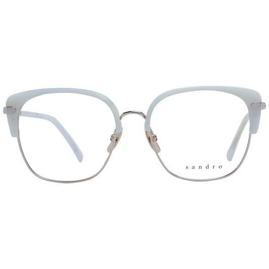 White Stainless Steel Glasses (Frames)