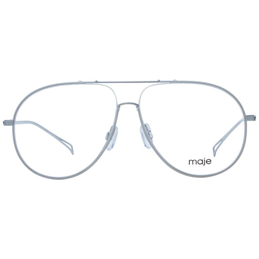 Gray Nickel Silver (Alloy) Glasses (Frames)