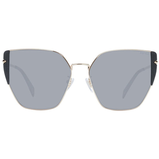 Rose Gold Metal Sunglasses