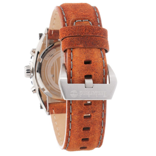 Brown Leather Dress Watch
