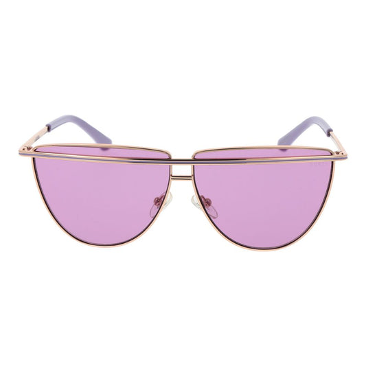 Rose Gold Metal Sunglasses