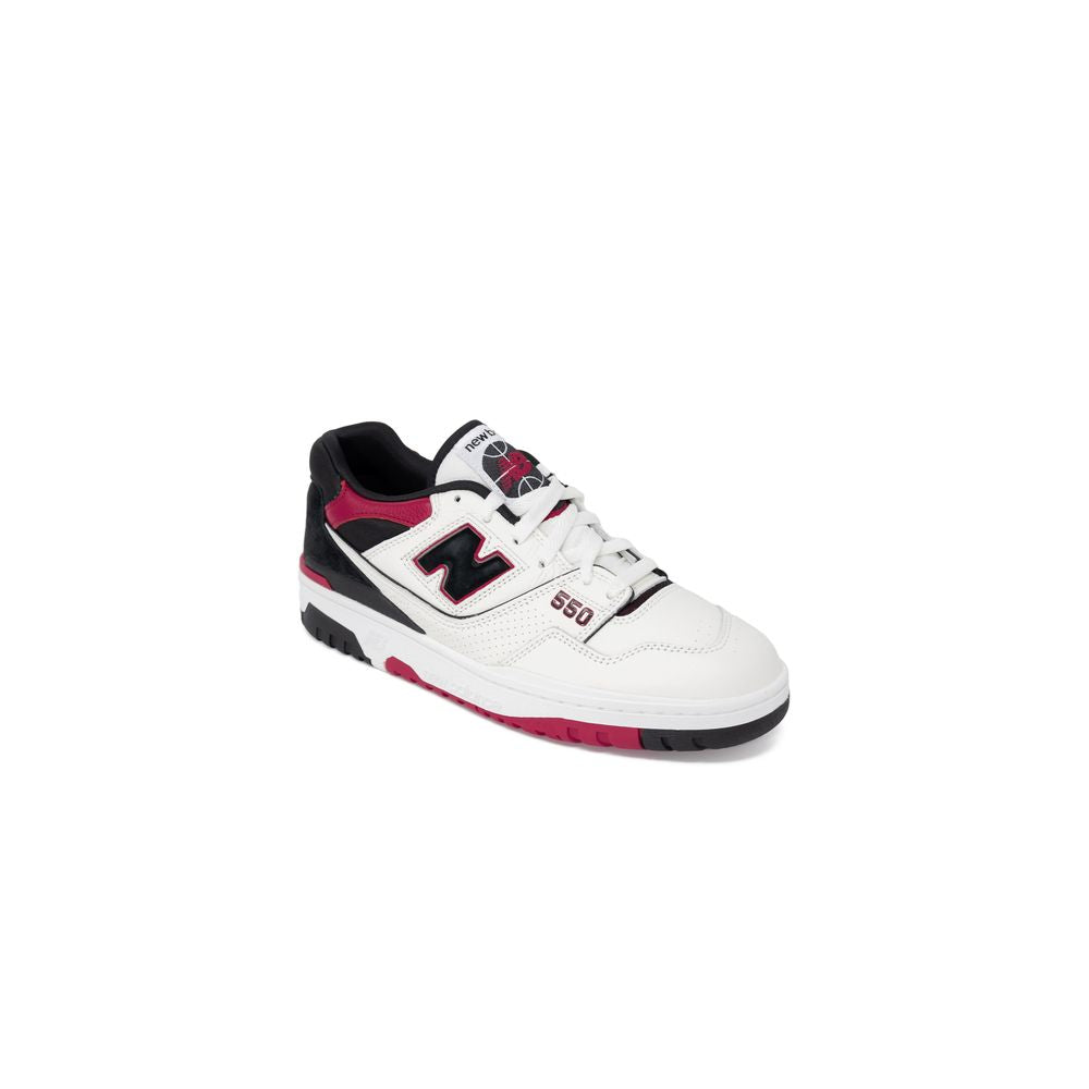 Red Leather Athletic Sneakers