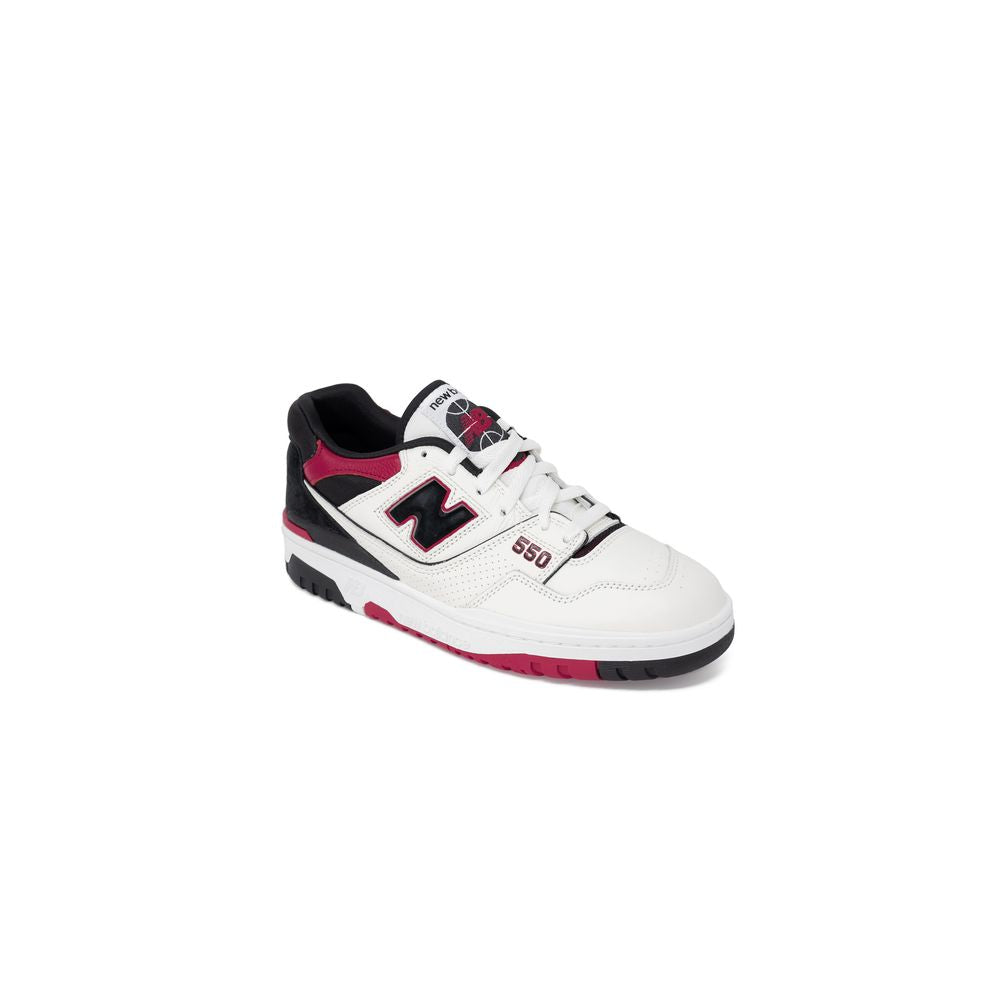 Red Leather Athletic Sneakers