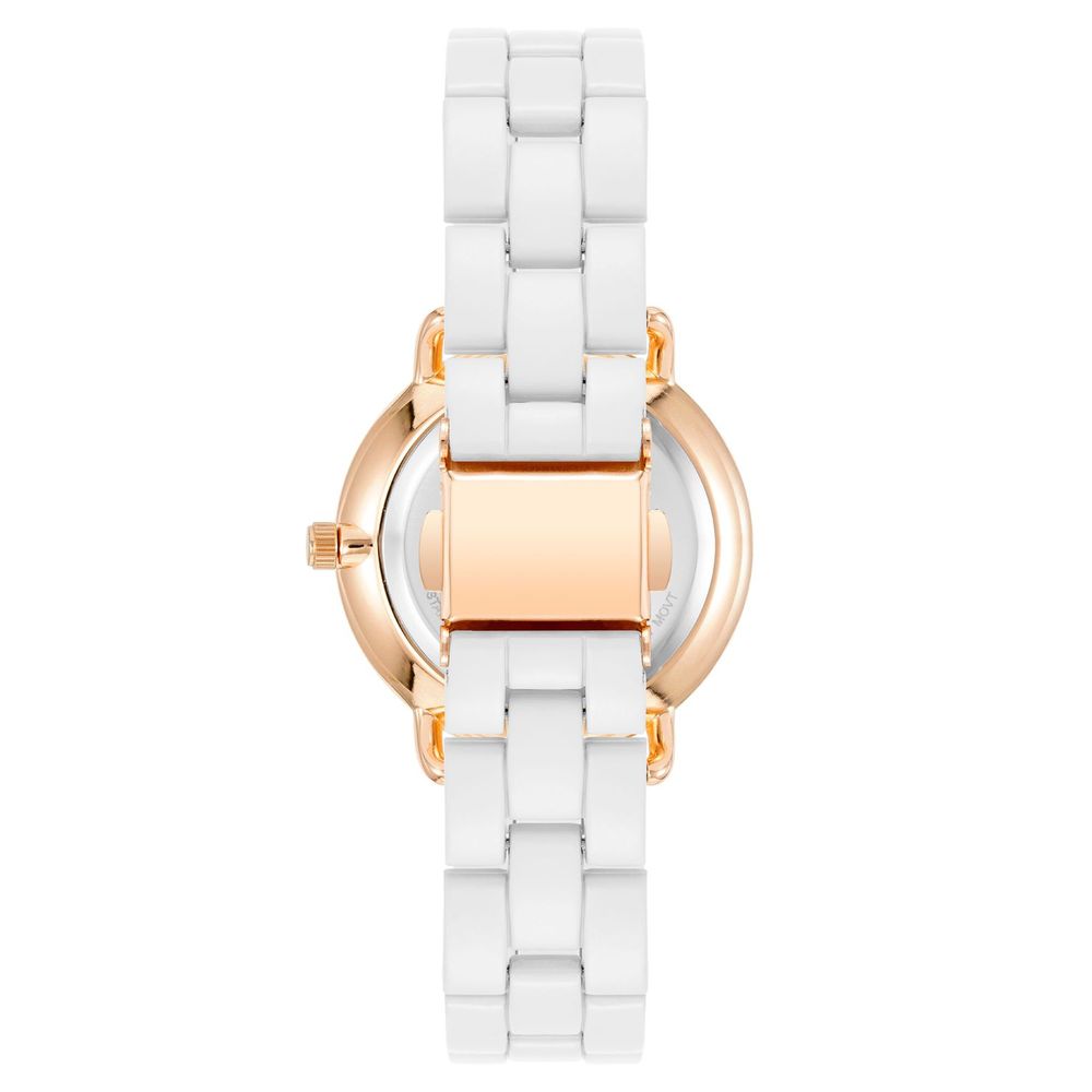 White Metal Dress Watch