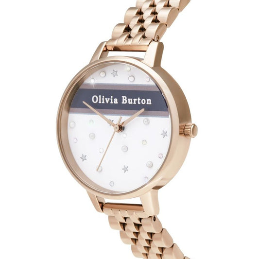 Multicolor Stainless Steel Dress Watch