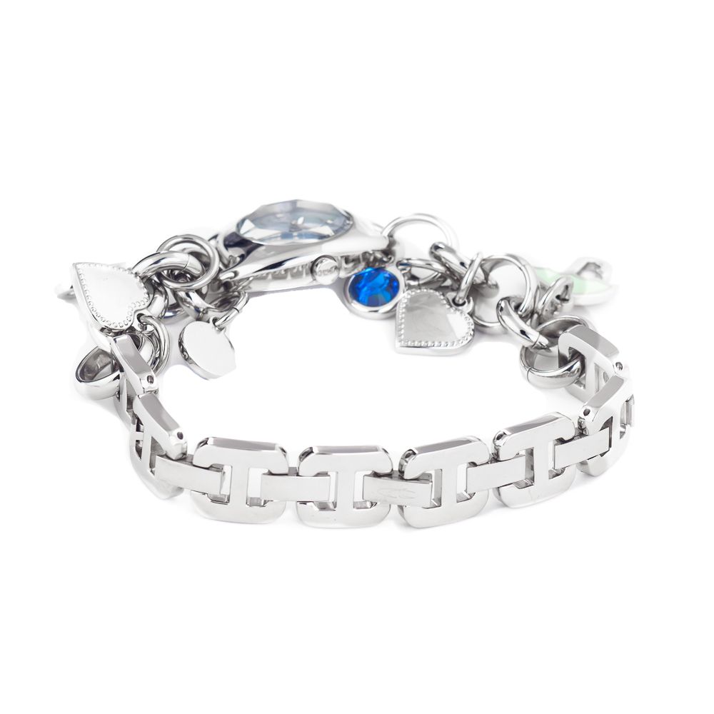 Silver Stainless Steel Bracelet Watch