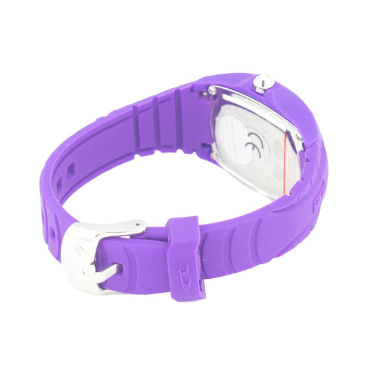 Purple Rubber Dress Watch