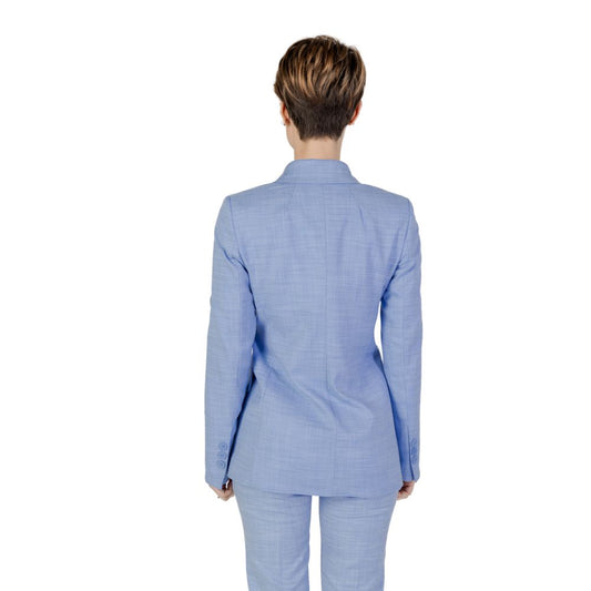 Blue Viscose Blazer
