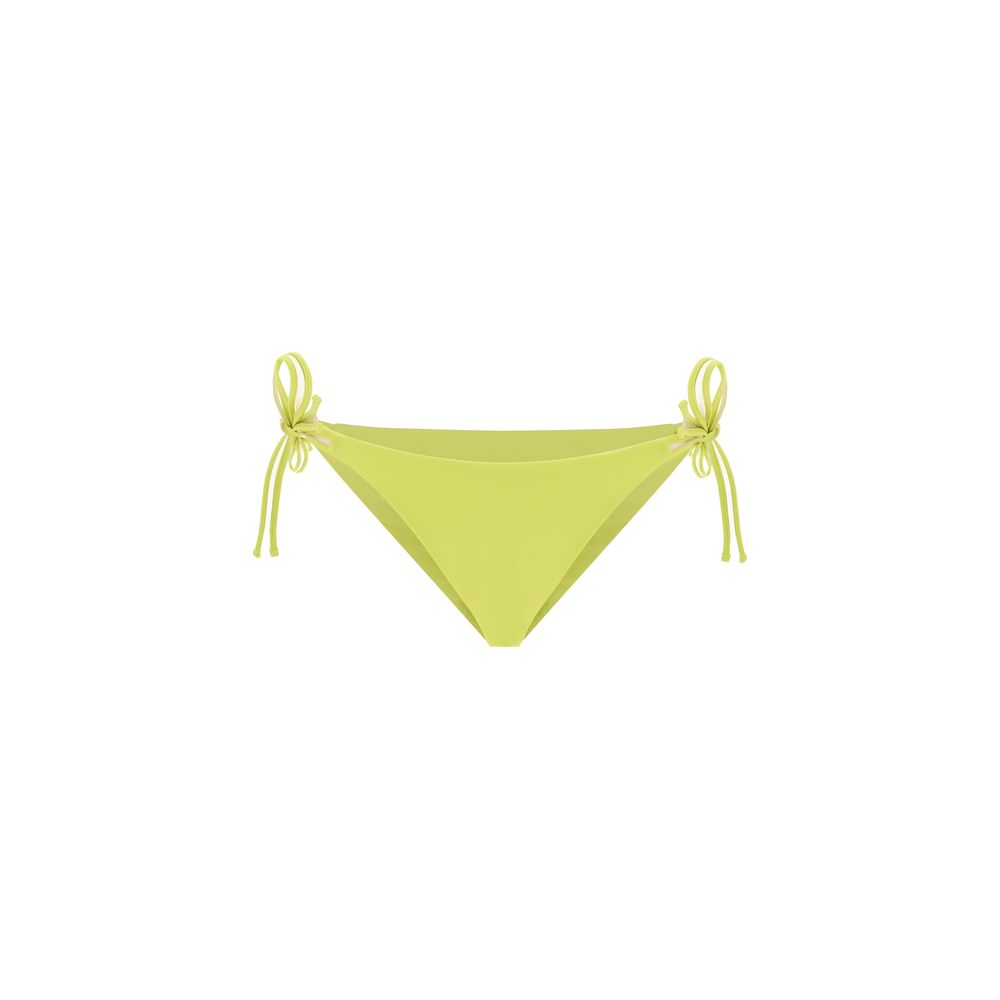 Yellow Polyamide Swim Briefs