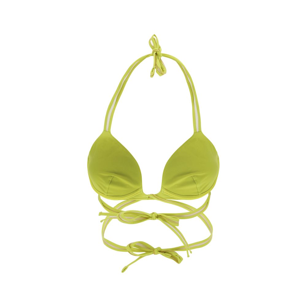Yellow Polyamide Bikini
