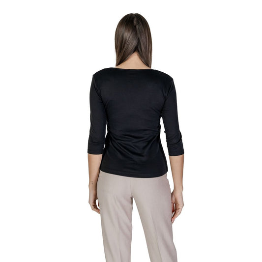 Black Cotton T-Shirt