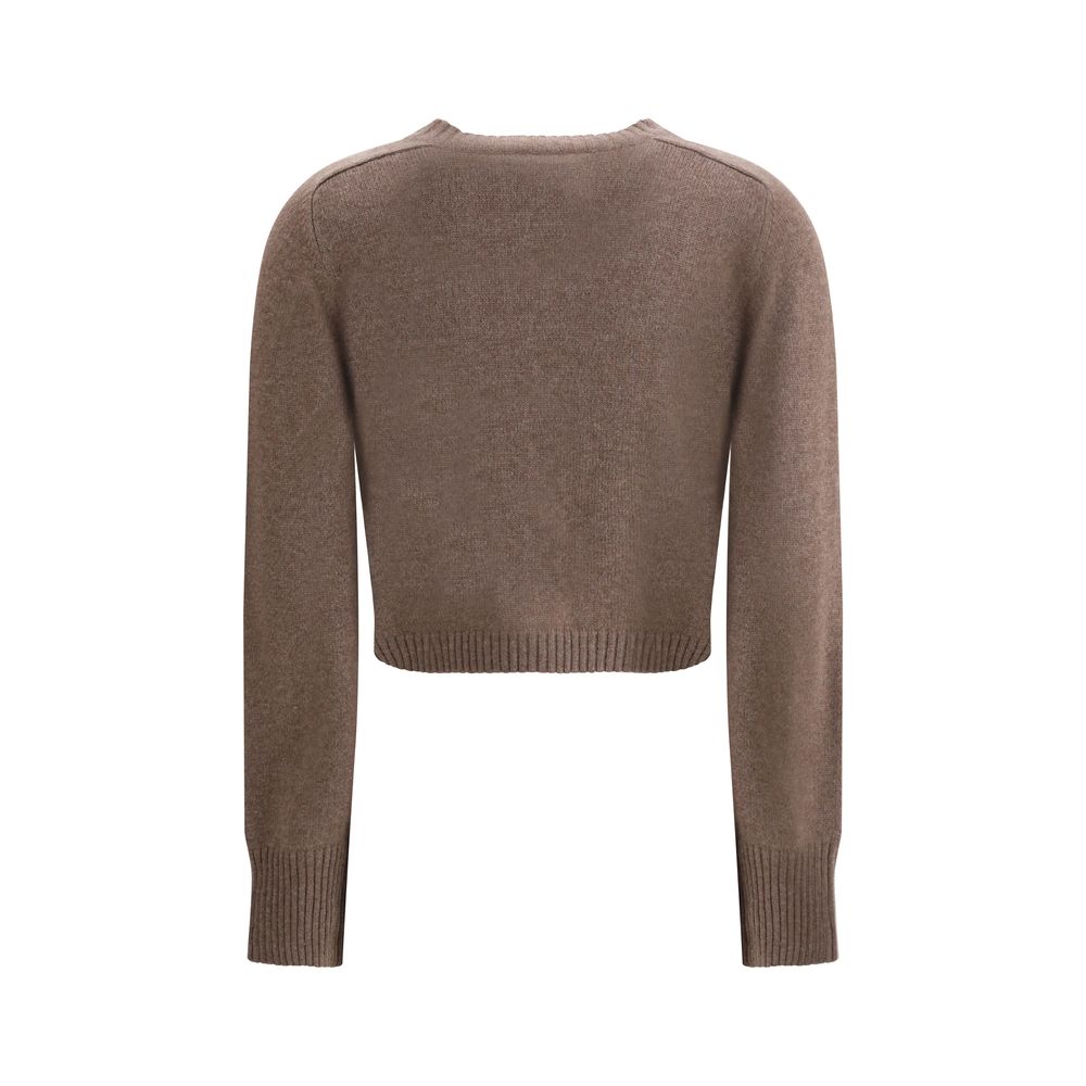 Brown Cashmere Cardigan