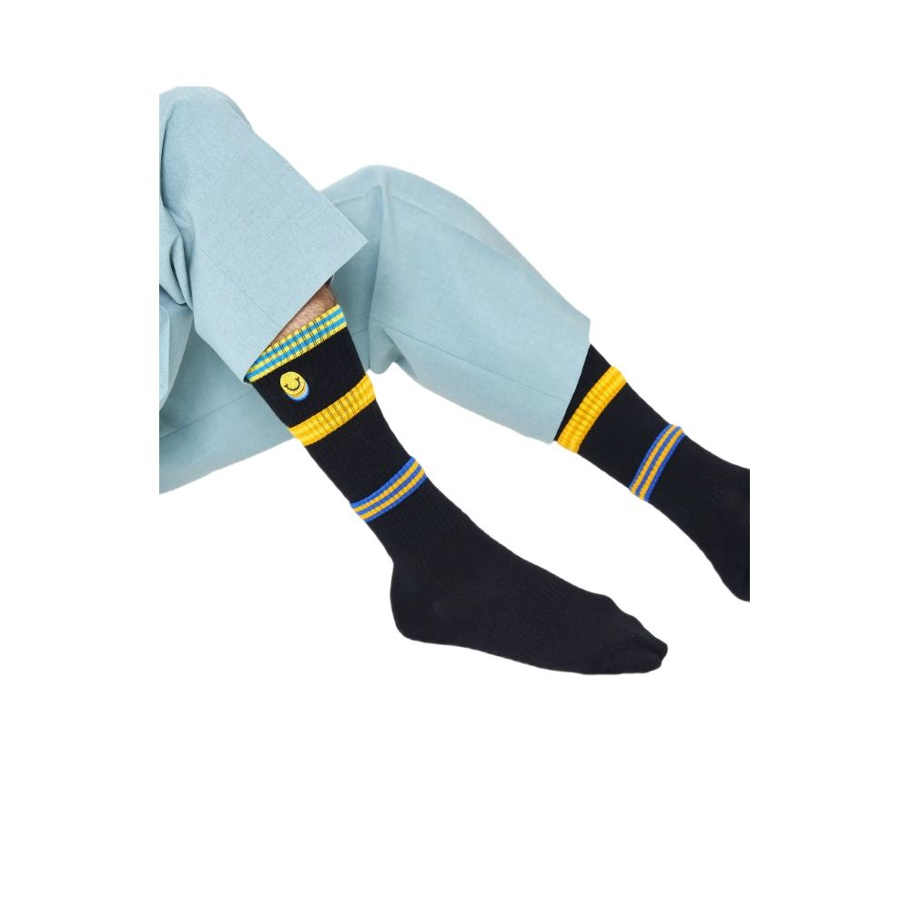 Black Cotton Socks