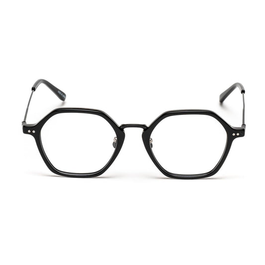 Black Stainless Steel Glasses (Frames)