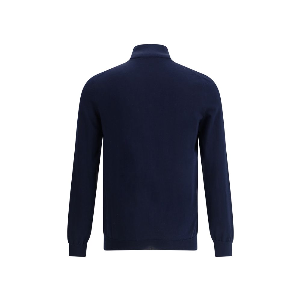Blue Cotton Cardigan