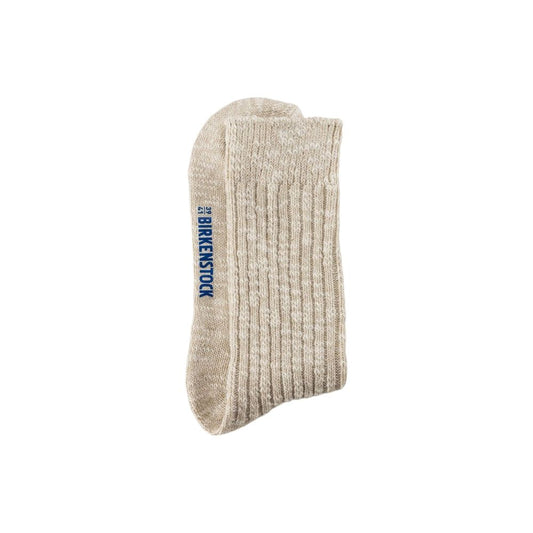 Beige Cotton Socks