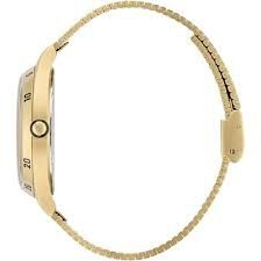 Gold Stainless Steel Dress Watch