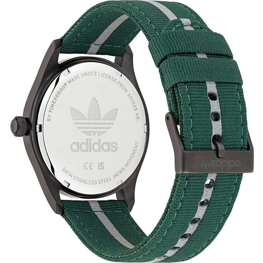Green Fabric Sport Watch