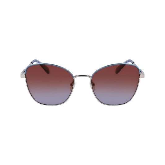 Gray Metal Sunglasses