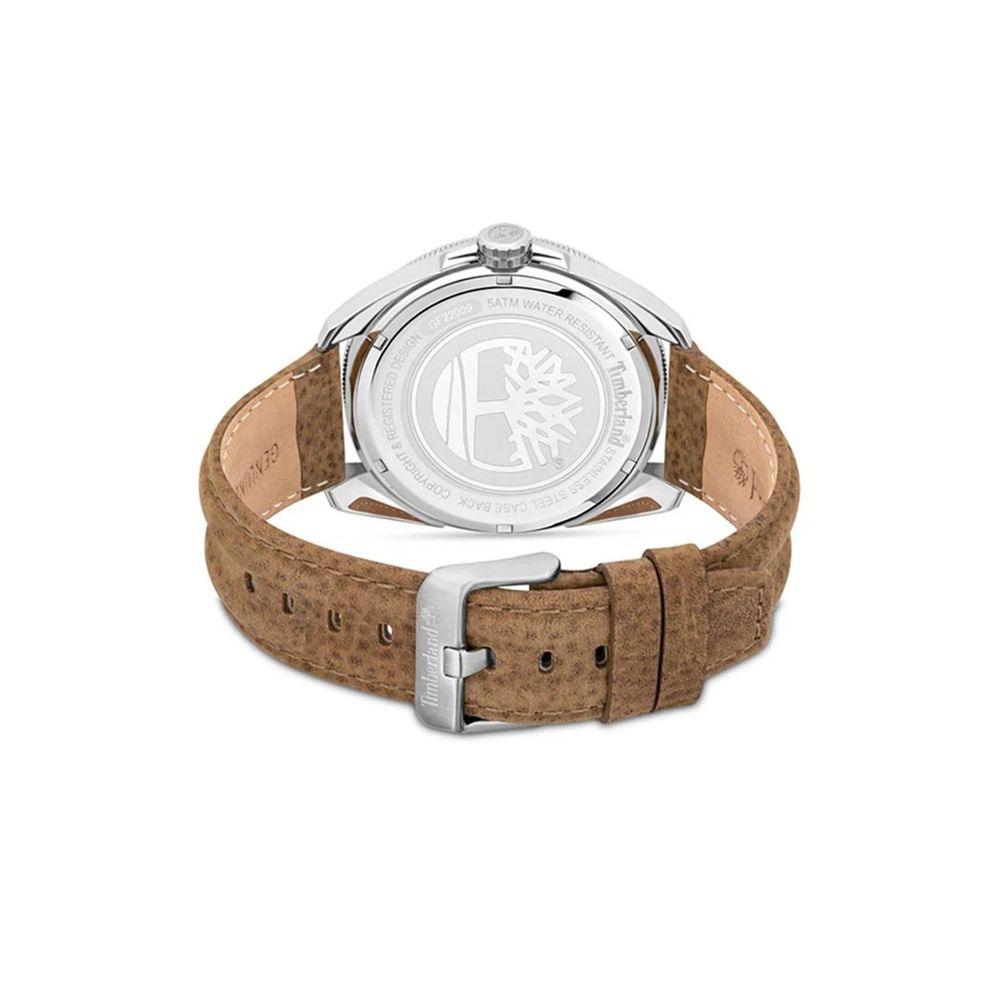 Brown Leather Bracelet Watch