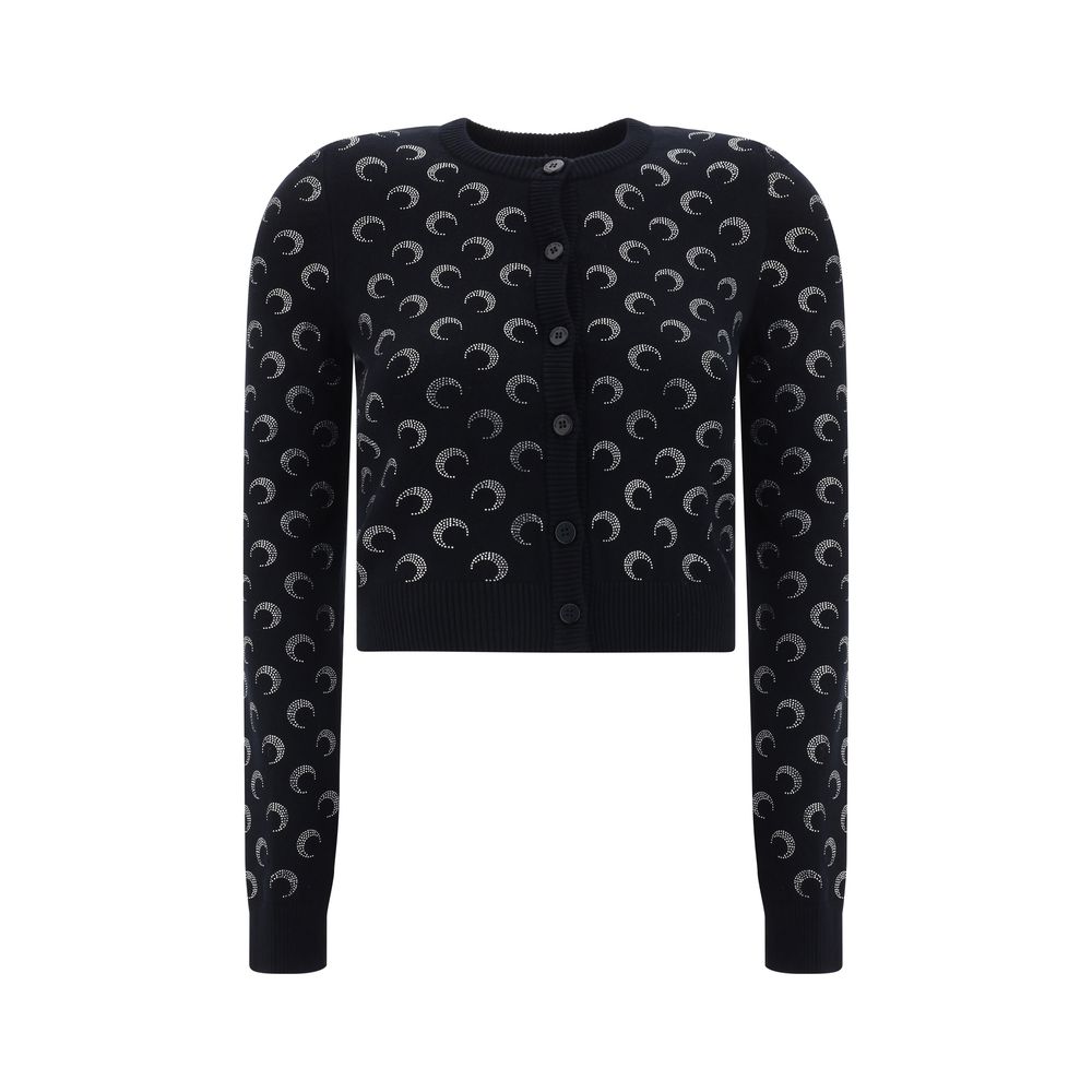 Black Viscose Cardigan