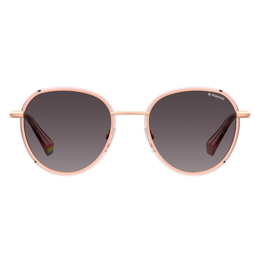 Rose Gold Metal Sunglasses
