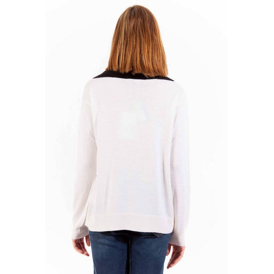 White Wool Sweatshirt