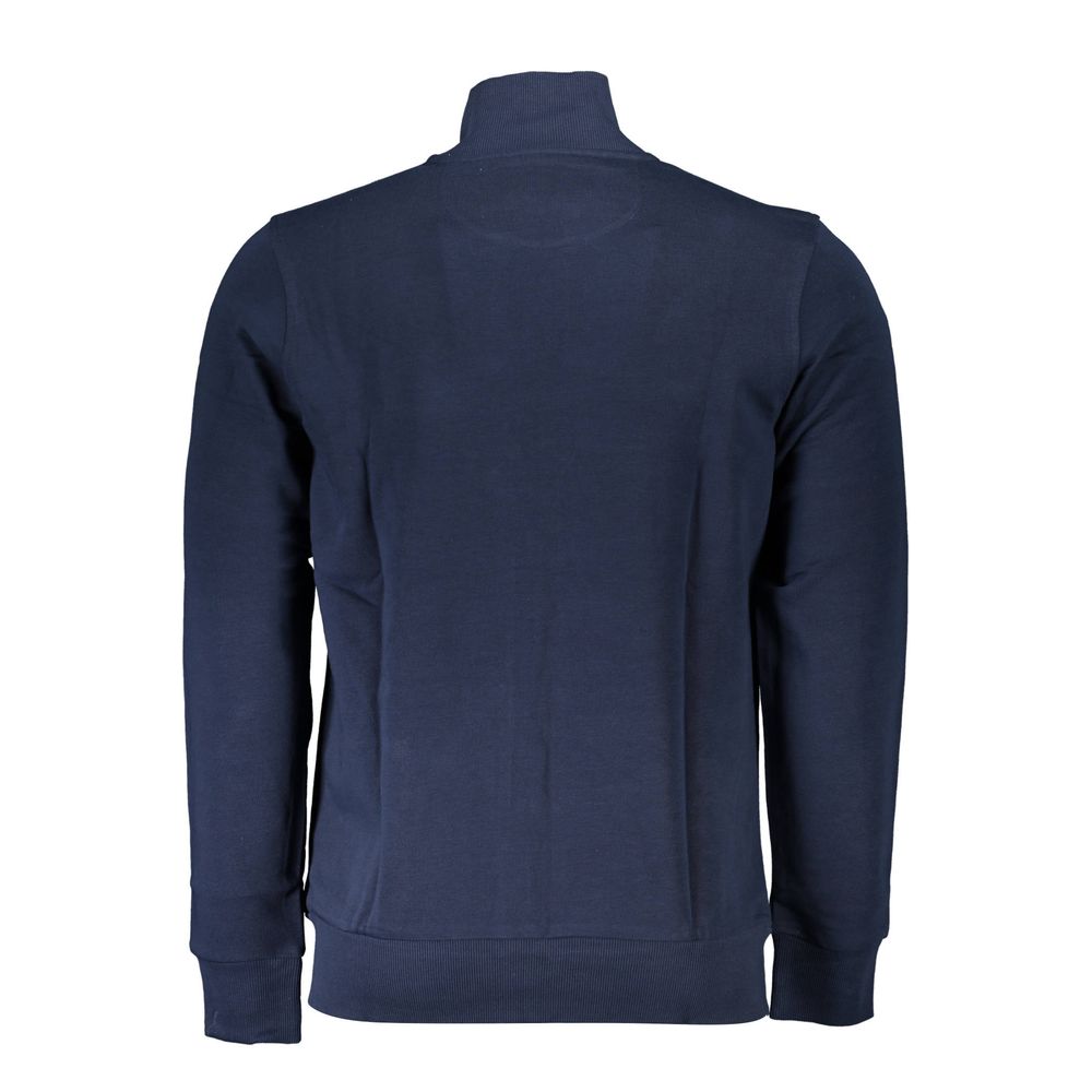 Blue Cotton Men's Sweater