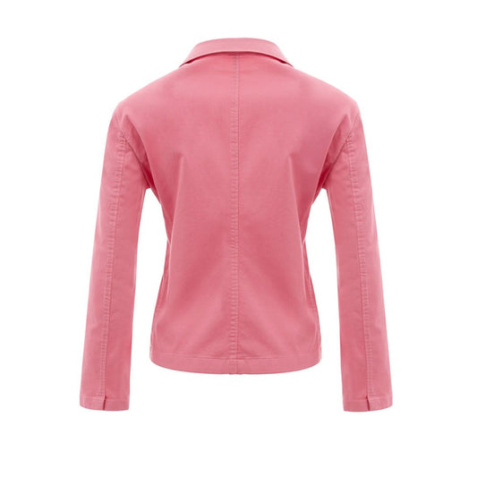 Pink Cotton Blazer