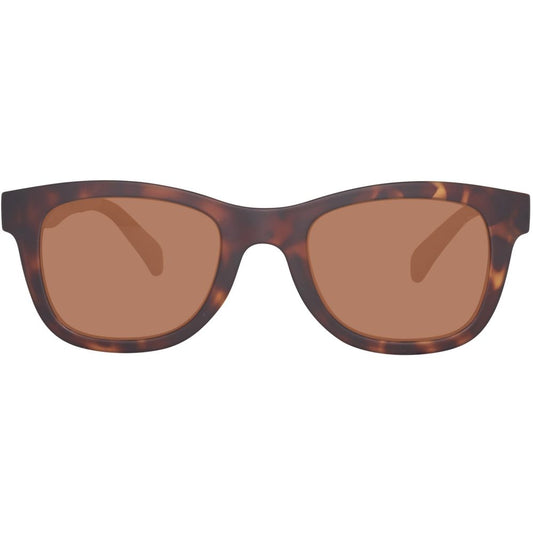 Brown Injected Sunglasses