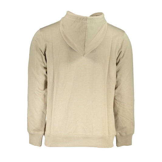 Beige Cotton Men's Sweatshirt