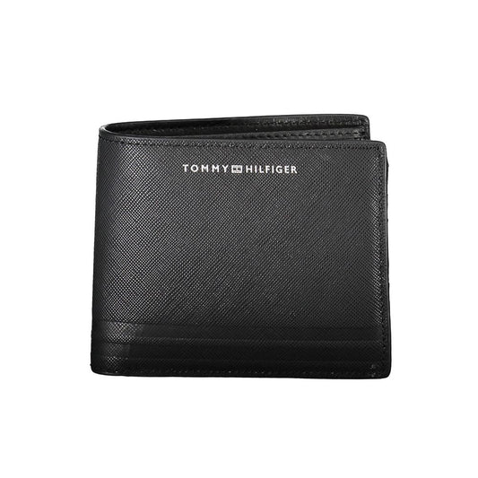 Black Leather Men's Wallet
