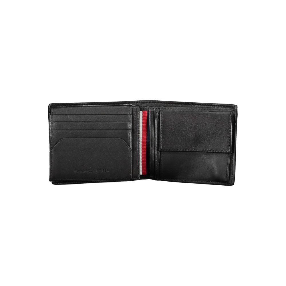 Black Leather Men's Wallet