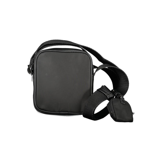 Nero Polyester Men's Shoulder Bag
