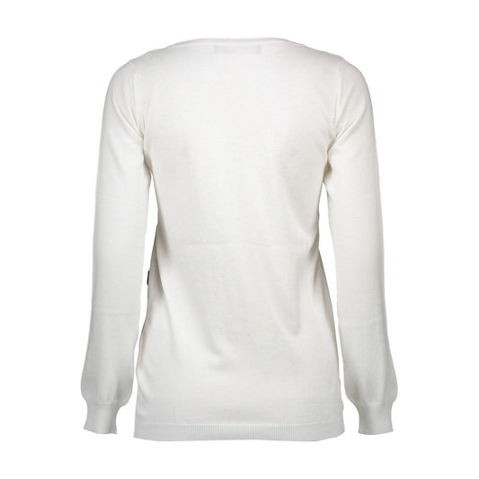 White Other Fibres Women Sweater