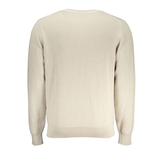 Beige Cotton Sweater