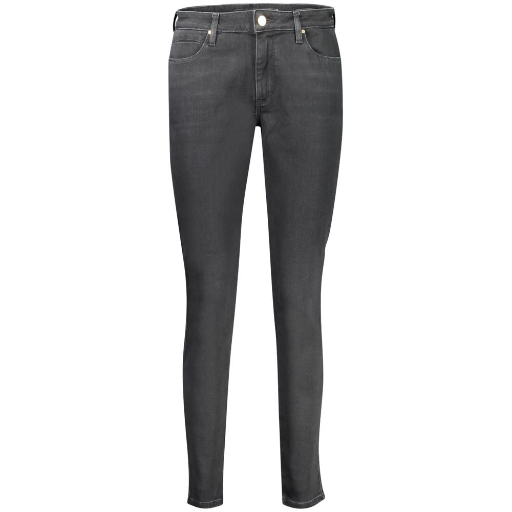 Black Cotton Women Jeans