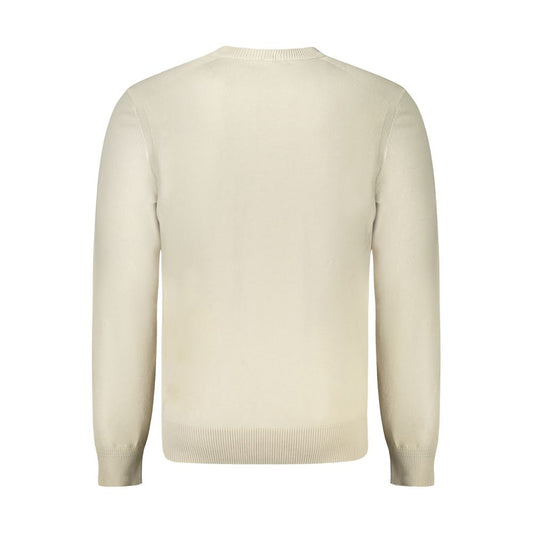 Beige Cotton Sweatshirt