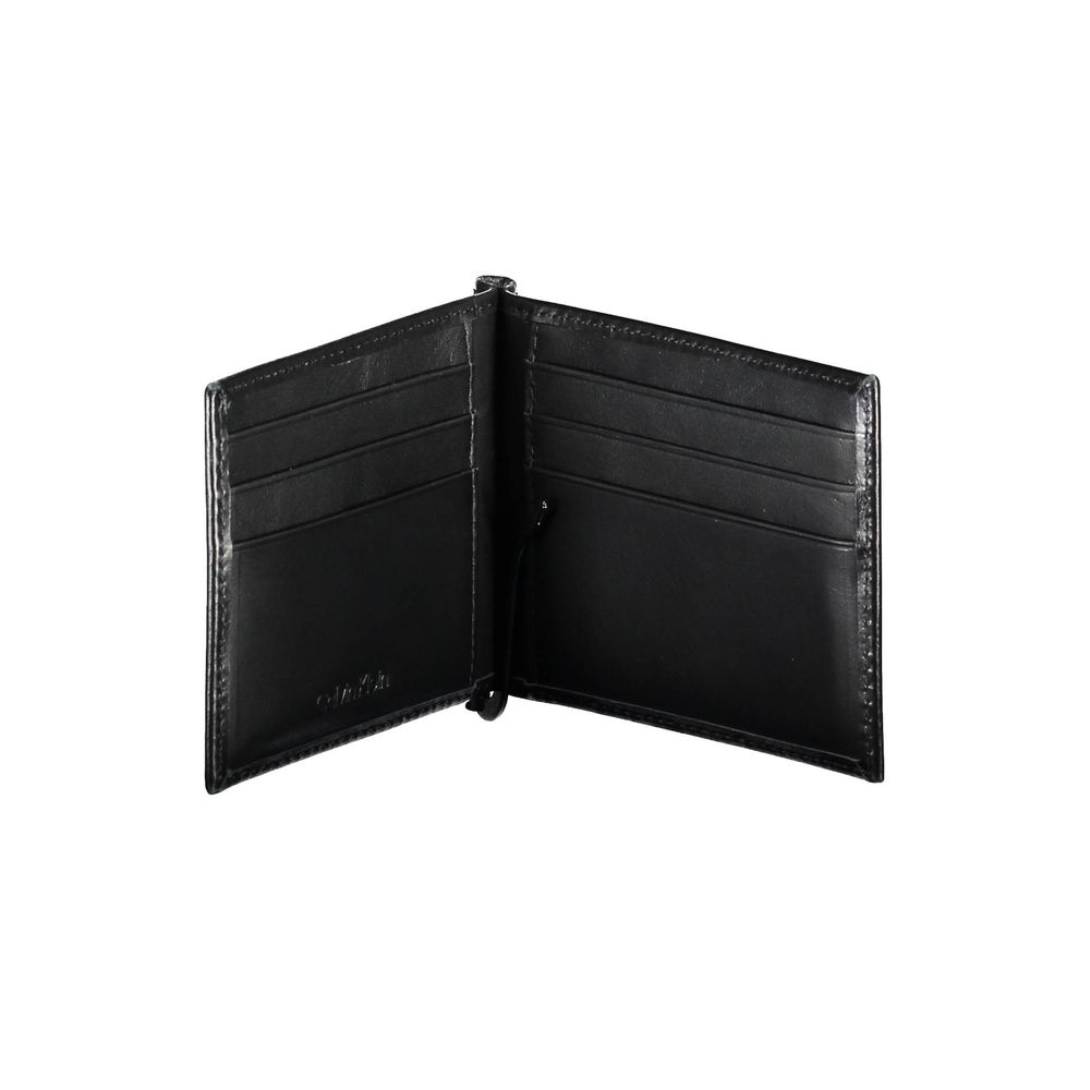 Black Leather Men Wallet