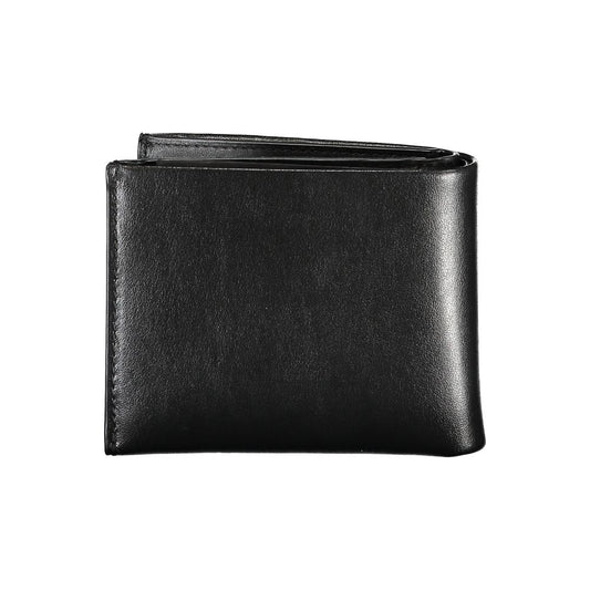 Black Leather Men Wallet