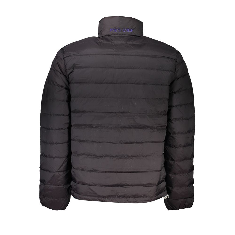 Black Polyamide Men Jacket